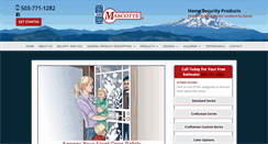 Desktop Screenshot of mascottesecurity.com